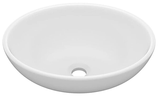 Biała ceramiczna umywalka łazienkowa A0-G60