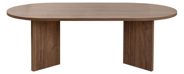 Ciemnobrązowy stolik w dekorze orzecha 60x119 cm Sable – Kalune Design