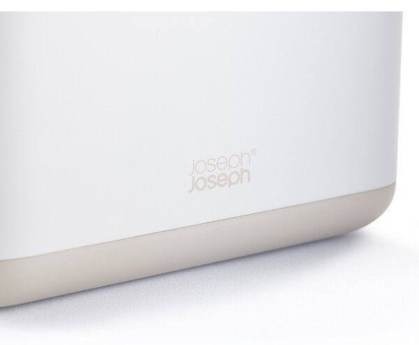 Beżowy plastikowy stojak na szczoteczki do zębów EasyStore – Joseph Joseph