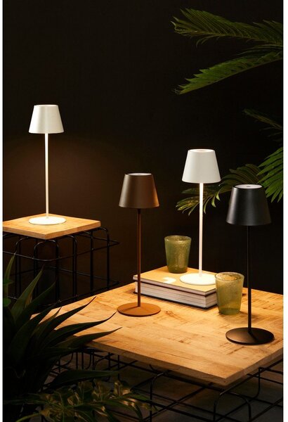 Zewnętrzna lampa stołowa LED na USBø 12 cm Etna – Bizzotto