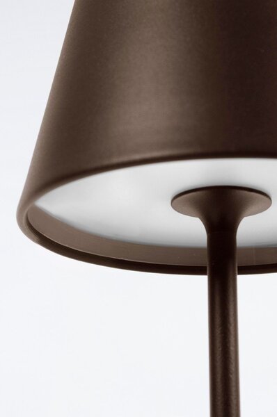 Zewnętrzna lampa stołowa LED na USBø 12 cm Etna – Bizzotto