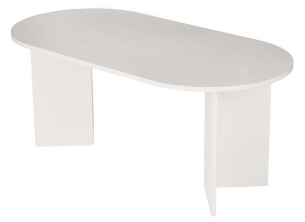 Stół z półmatowym wykończeniem 89,5x180 cm Sablin – Kalune Design