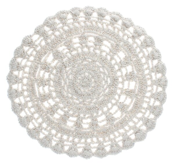 Mata stołowa z mieszanki bawełny ø 35 cm Crochet – Rex London