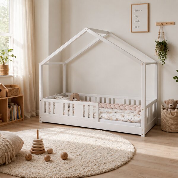 Łóżko dziecięce NORDI Peak I - Łóżko Domek Montessori w różnych kolorach i rozmiarach