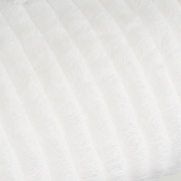 Biały koc z mikropluszu 130x160 cm Fur Velvet – Casa Selección