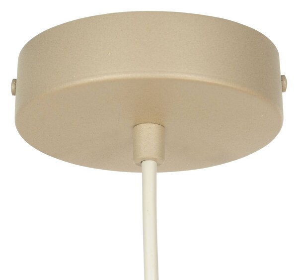 Lampa wisząca Trio Domiluce, możliwość ściemniania, kremowy / amber, salon / jadalnia, metal, nowoczesny