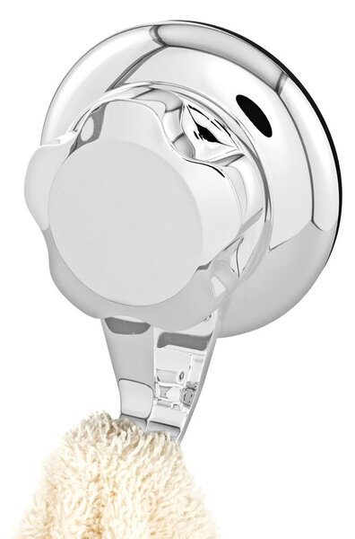 Samoprzylepne metalowe haczyki w kolorze srebra zestaw 4 szt. Bestlock Bath – Compactor