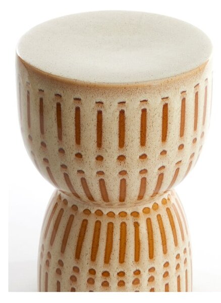 Okrągły stolik ceramiczny ø 28,5 cm Finca – Light & Living
