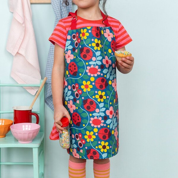 Bawełniany fartuszek dziecięcy Ladybird – Rex London