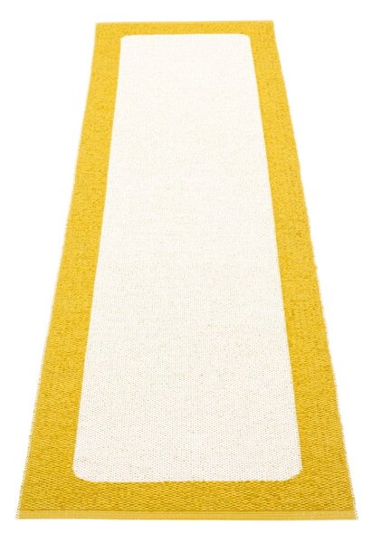 Musztardowo-kremowy chodnik odpowiedni na zewnątrz 70x240 cm Ilda Mustard – Pappelina