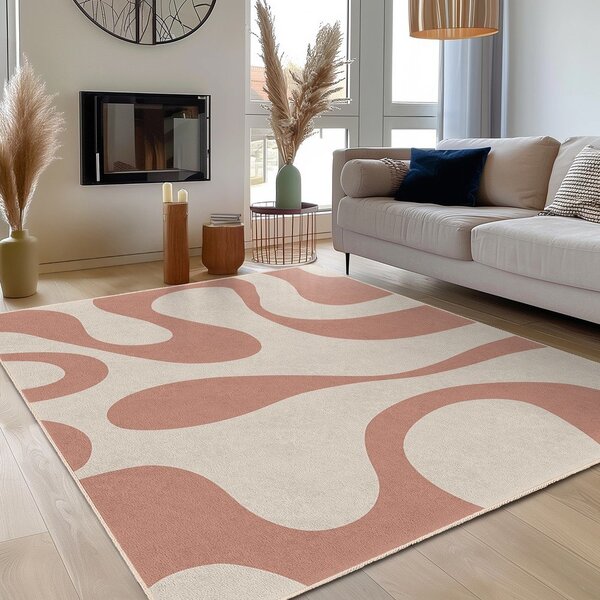 Różowy dywan odpowiedni do prania 120x180 cm Strawberry Latte – Mila Home
