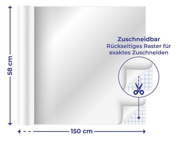 Lustrzana naklejka 58x150 cm – Wenko