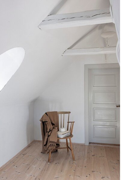 Jasnobrązowy koc 130x175 cm Shadow – Mette Ditmer Denmark