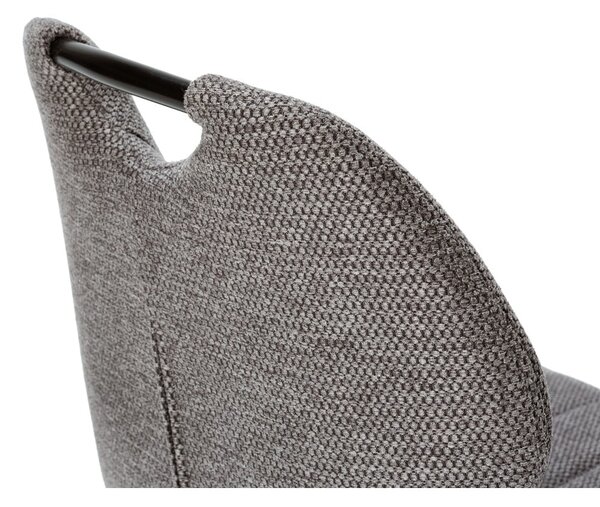 Szare hokery zestaw 2 szt. (wysokość siedziska 65 cm) Muli – Marckeric