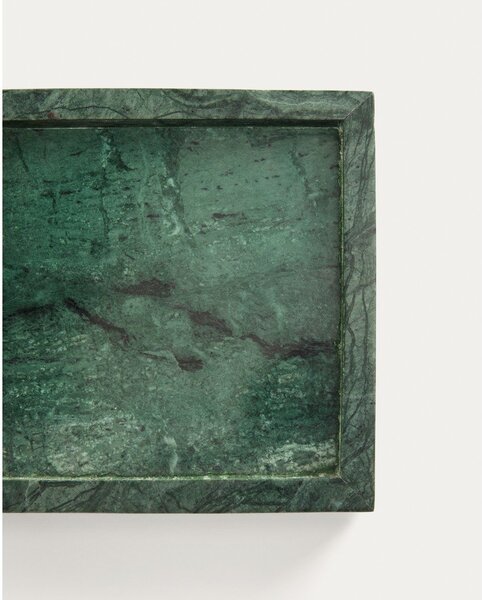 Marmurowa taca dekoracyjna 18x18 cm Serela – Kave Home