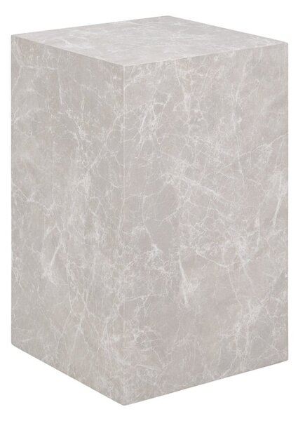 Stolik w dekorze marmuru 30x30 cm Prague – House Nordic