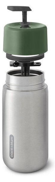 Kubek termiczny ze stali nierdzewnej w kolorze srebra 340 ml – Black + Blum