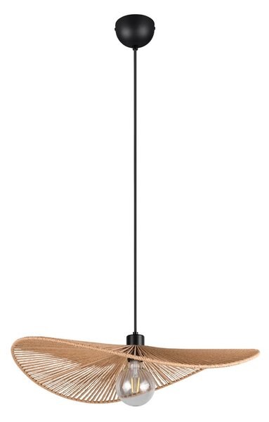 Lampa wisząca w kolorze matowej czerni ø 58 cm Laurine – Reality