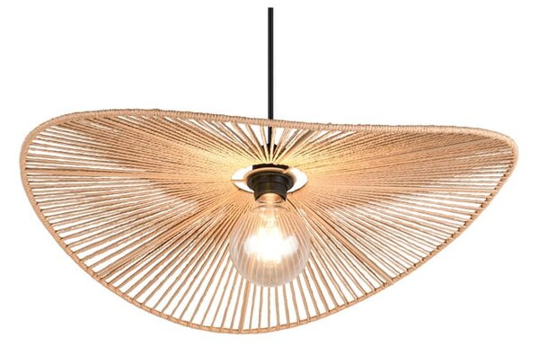 Lampa wisząca w kolorze matowej czerni ø 58 cm Laurine – Reality