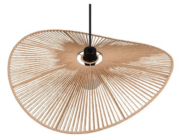 Lampa wisząca w kolorze matowej czerni ø 58 cm Laurine – Reality