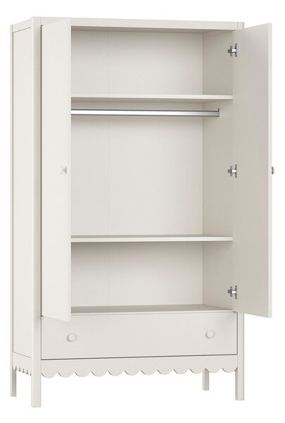 Beżowa szafa dziecięca 110x190x55 cm Swingo – Vipack