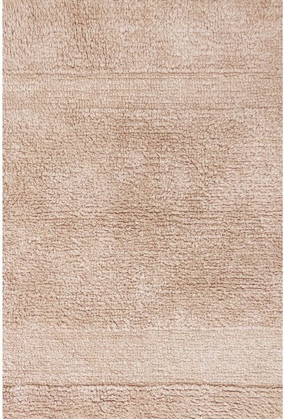 Jasnoróżowy bawełniany dywan tkany ręcznie odpowiedni do prania 140x200 cm Bloom Rose – Lorena Canals