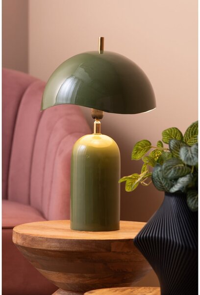 Ciemnozielona lampa stołowa (wysokość 41 cm) Querido – Leitmotiv