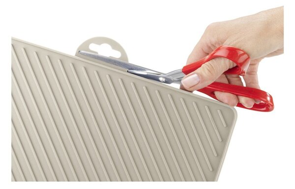 Beżowa plastikowa podkładka do naczyń 34x40 cm Nelia – Wenko