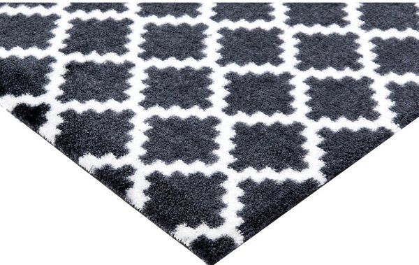 Czarno-biały chodnik Zala Living Magic Elegance, 50x150 cm