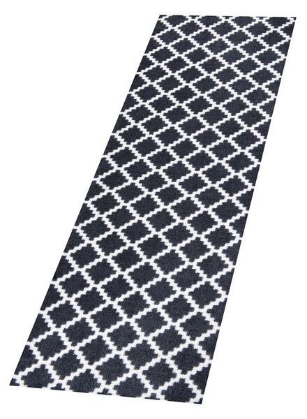 Czarno-biały chodnik Zala Living Magic Elegance, 50x150 cm