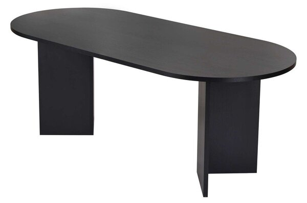 Stół z matowym wykończeniem 90x200 cm Sabella – Kalune Design
