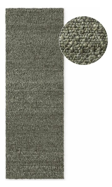 Zielony chodnik z materiału bouclé tkany ręcznie 80x200 cm Notting Hill Portobello – Ted Baker