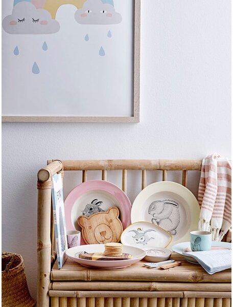Plakat ścienny w naturalnej ramie Bloomingville Mini Saida Frame, 55x75 cm