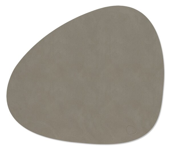 Mata stołowa ze skóry ekologicznej 37x44 cm Curve L Nupo – LIND DNA