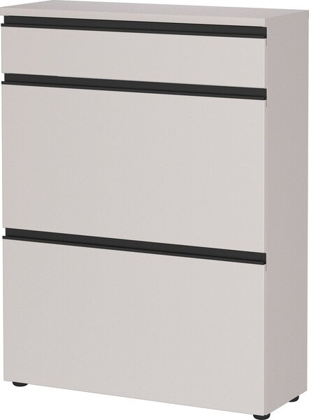 Kremowa szafka na buty 80x107x29 cm Baldone – Germania