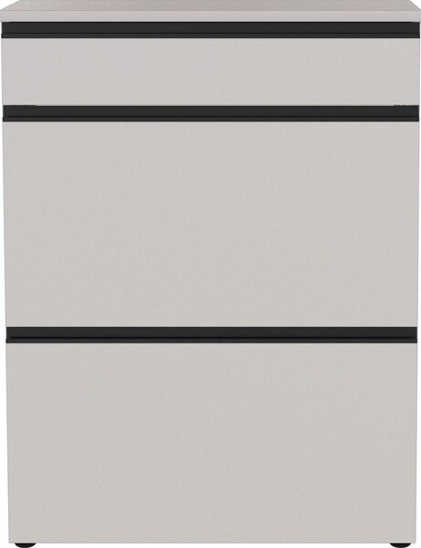 Kremowa szafka na buty 80x107x29 cm Baldone – Germania