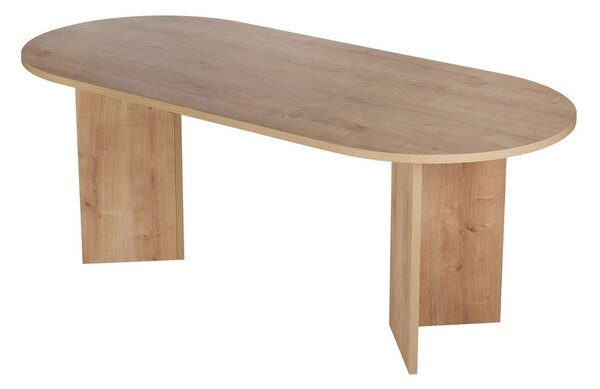 Stół w dekorze dębu 90x200 cm Sabella – Kalune Design