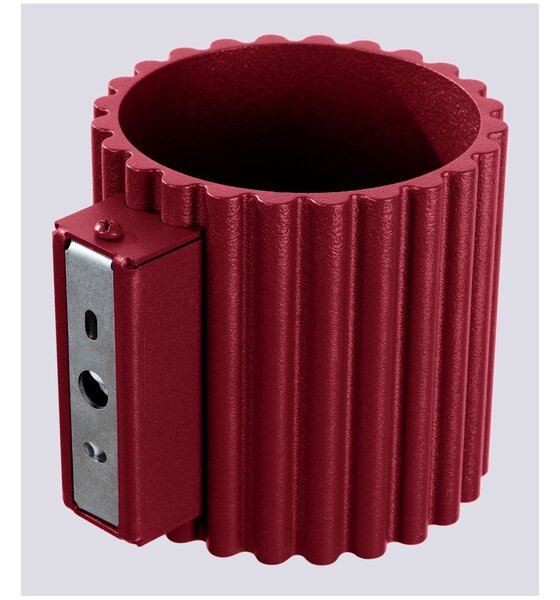 Bordowy kinkiet ø 10 cm Zora – Sollux