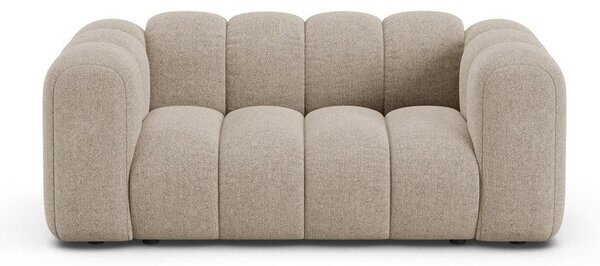 Beżowa sofa z tkaniny szenilowej 170 cm Lupine – Micadoni