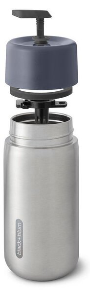 Kubek termiczny ze stali nierdzewnej w kolorze srebra 340 ml – Black + Blum