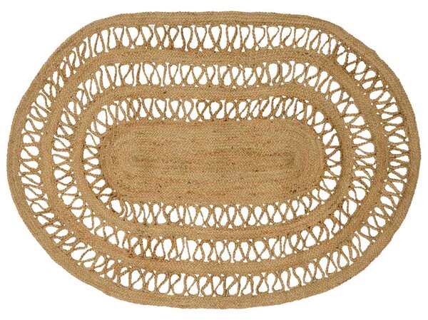 Dywany pokojowe naturalny 100 x 152 cm Juta