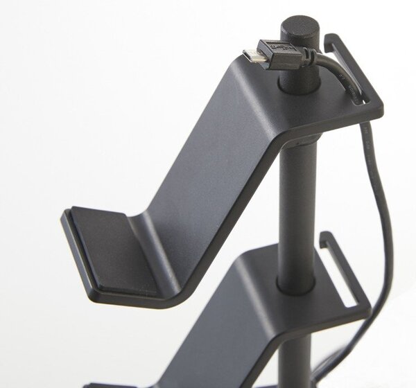 Czarny metalowy stojak wielofukcyjny Smart – YAMAZAKI