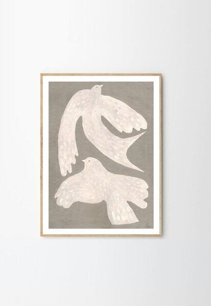 Plakat 30x40 cm Two Birds – Clara Schicketanz – The Poster Club