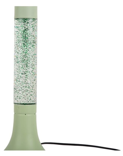 Zielona lampa stołowa ze szklanym kloszem (wysokość 37,5 cm) Astro Glittler – Leitmotiv