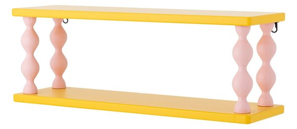 Żółta wielopoziomowa półka dziecięca 60 cm Bibiola – Bloomingville Mini