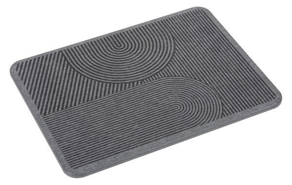Szara podkładka do naczyń okrzemkowa (z diatomitu) 40x30 cm Damon – Wenko