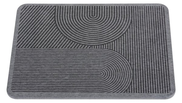 Szara podkładka do naczyń okrzemkowa (z diatomitu) 40x30 cm Damon – Wenko