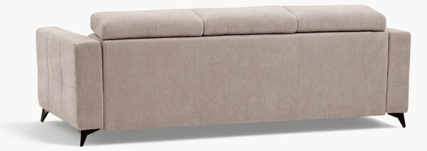 Sofa Nardo z funkcją spania - beżowy szenil Vibe 08
