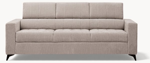 Sofa Nardo z funkcją spania - beżowy szenil Vibe 08