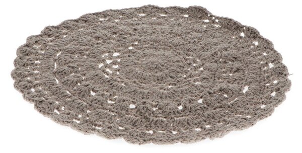 Mata stołowa z mieszanki bawełny ø 35 cm Crochet – Rex London